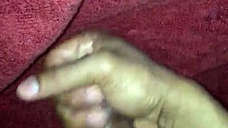 Black guy strokes cock while filming handjob and masturbation video for xvideos