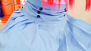 i ride this horny school teen's big ass cowgirl style nonstop