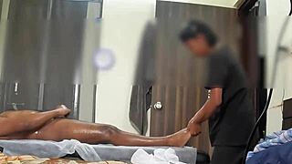 Hidden Cam Captures masseuse's Cock Flash and Surprise Happy Ending Reveal!