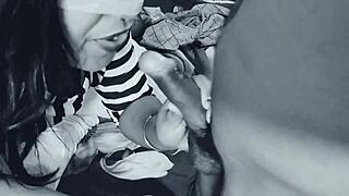 Sneaky Hot Indian Desi Stepsis Takes Hardcore Creampie Cumshot In Big Ass Blowjob Compilation