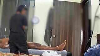 Hidden Cam Captures masseuse's Cock Flash and Surprise Happy Ending Reveal!