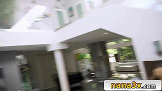 Stepnana demonstrates intimacy techniques to curious stepsiblings