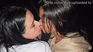 App Driver Picks Up Two Party Girls For Dirty Car Orgy With Big Cocks And Tight Pussies