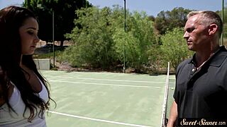 curvy teen rides stepdad's throbbing cock in taboo cowgirl