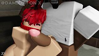 femboy fat ass grinds my cock while sucking shemale style