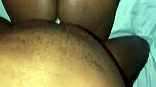 ebony girlfriend bent over doggystyle creaming on huge black cock