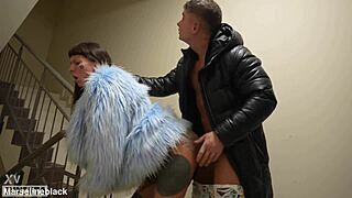 we caught someone spying on our rough public fuck so we took it home hard