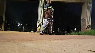 Me Jerking Off In Public Black Fetish Uniform Thrill