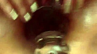 Who's stuffing this huge black pussy with that giant dildo next?