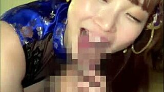 chinese cosplay huge tits concafe babe ria lures you for secret titty extras??