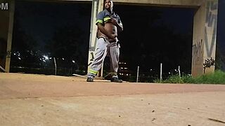 Me Jerking Off In Public Black Fetish Uniform Thrill