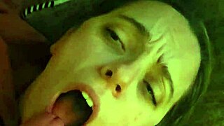 neighbors milf gags on my cock then takes rough pussy pounding pov