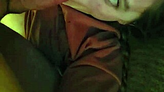 neighbors milf gags on my cock then takes rough pussy pounding pov