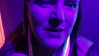hotwife alone at swingers house unleashes gloryhole group orgy completely