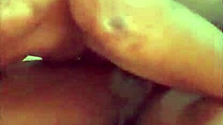 Curvy ebony wife screams in doggy with heavy cumshots twice