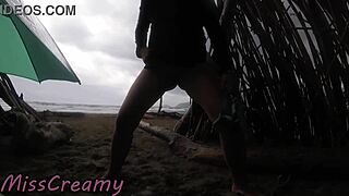 Nude Teacher Wife Pees On Public Beach Scenes