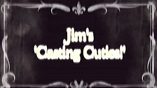 Horny British MILF Maisie teases monster cock in sofa casting interview