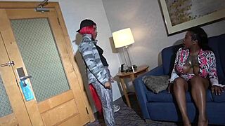 First-Time Lesbian Pussy Lick On Camera Debut