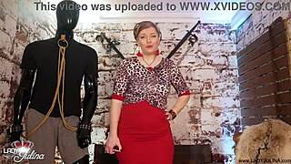 anal domination with german milf wrecking your tight rosette slave