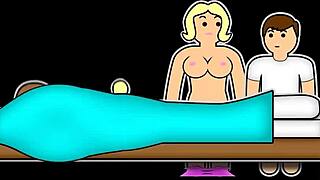 crushing stepsis pussy on clinic couch so hot 😈🔥 pov riding