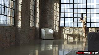 😍 Sexy lingerie babe teases her small tits waiting for your horny touch babe!