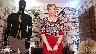 anal domination with german milf wrecking your tight rosette slave