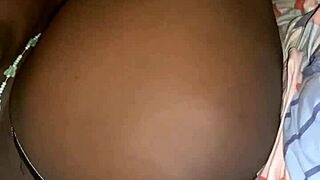 aline spreads her ass wide open right on the bed