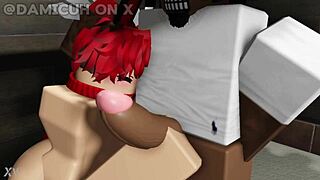 femboy fat ass grinds my cock while sucking shemale style