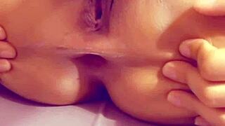 neighbor watches my huge ass gaping anal pounding bareback closeup orgasm