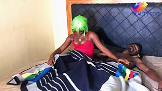 ebony wife big pussy begs black cock rip clothes fuck cum fill squirt home alone