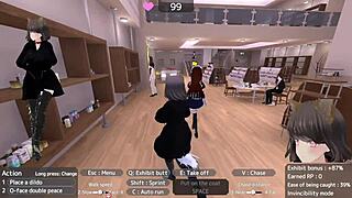 i'm the exhibitionist slut masturbating with dildo in the clothing store humiliating myself for everyone