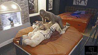 Jay Playhard's Wild Threeway with Eva May and Livie Blainn's Big Tits