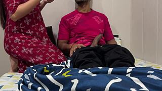 StepMom's Sister Joins to Cure Stepson's Porn Addiction with Hot Threesome!