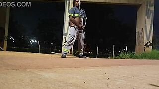 Me Jerking Off In Public Black Fetish Uniform Thrill