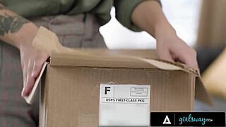 Helena Locke Craves Avery Black's Kinky Strap-On Office Pounding