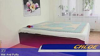 Busty Babe Chloe Cums Hard Solo