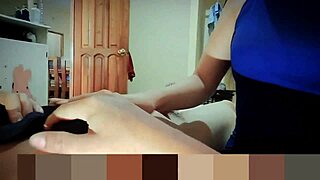 chica asiatica deepthroats n fucks trans amigo's monster cock rough