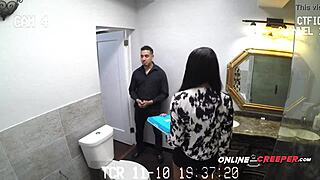 bethany tied up takes bruno's monster cock pounding hard... ooh that rough banging!