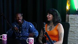 swingers spot couple through sheer lingerie at home party