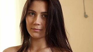 oh wow tina la farfalla flaunts big tits tight ass virgin pussy casting