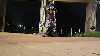 Me Jerking Off In Public Black Fetish Uniform Thrill