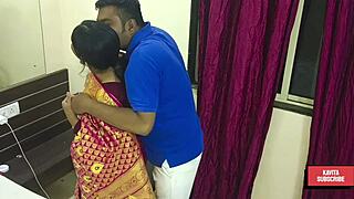 horny homemade couple fucks raw in bedroom