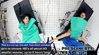 STEPSISTER ARIA NICOLE Gets FACE FUCKED Hard in Hospital Roleplay!