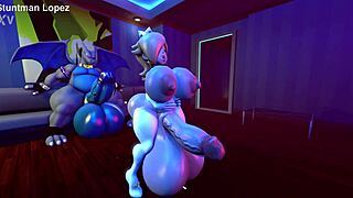 wanna see this shemale's huge cock stuff that big ass deep?