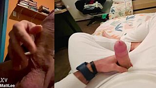 i stroke my huge 19cm monster cock pov homemade cumshot handjob solo