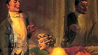 Vintage hairy erotic cartoons explode with retro antique passion!