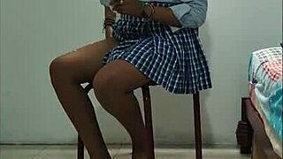 curvy latina werita's pussy wrecked by massive dildo in garage kink