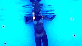 Angelica Heart's Big Tits and Tight Pussy in Pool Bathing