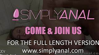 Simplyanal homecoming unleashes brutal anal destruction