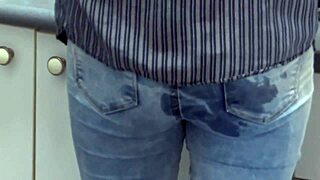 damn stepmom's ass takes that great cumshot jeans still on two cameras catch it all 🍑💦📹